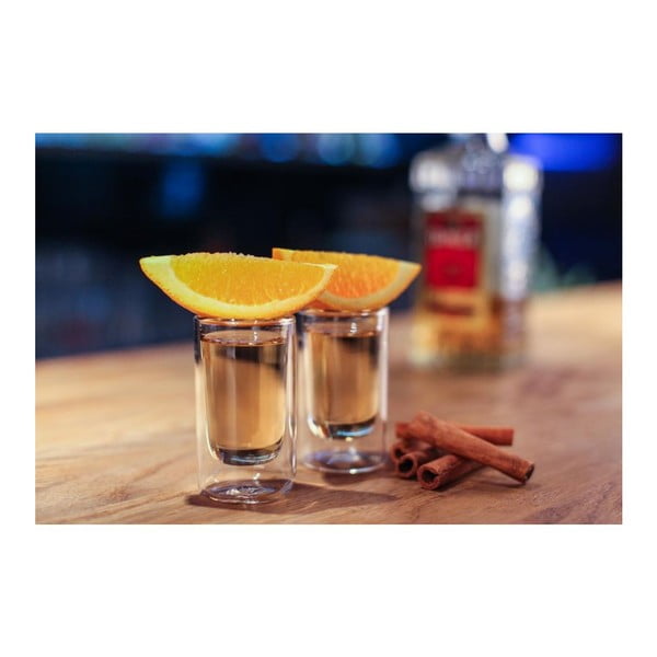 Komplet 2 dvojnih kozarcev Vialli Design Amo Shot, 50 ml-image-3