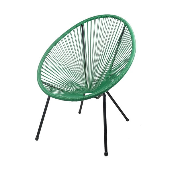 Zeleni plastični vrtni stol Dalida - Garden Pleasure
