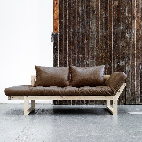 Kavč Karup Vintage Edge Natural/Mocca-image-1