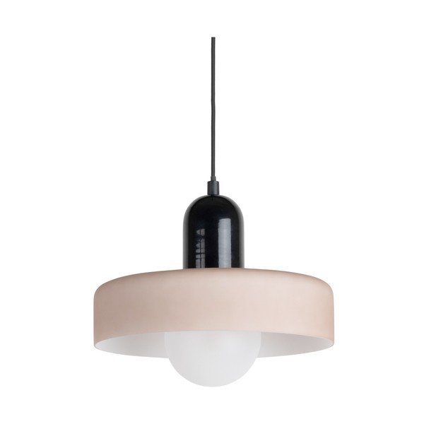 Siva viseča svetilka ø 25 cm Opaco Grato – Leitmotiv