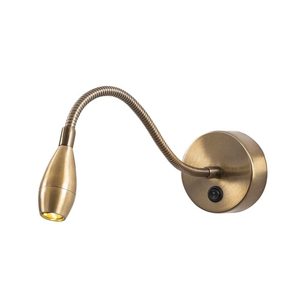 LED stenska svetilka v zlati barvi Reading – Opviq lights-image-2