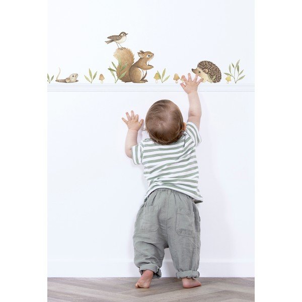Nalepke 30x42 cm Little Forest Animals – Lilipinso-image-1
