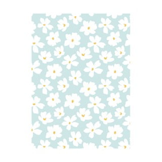 Modro-beli zavijalni papir eleanor stuart No. 8 Floral