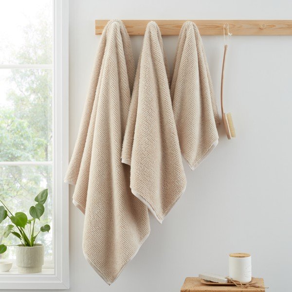 Bež bombažna brisača 70x127 cm Soft Zero Twist Spa Towel – Bianca-image-2