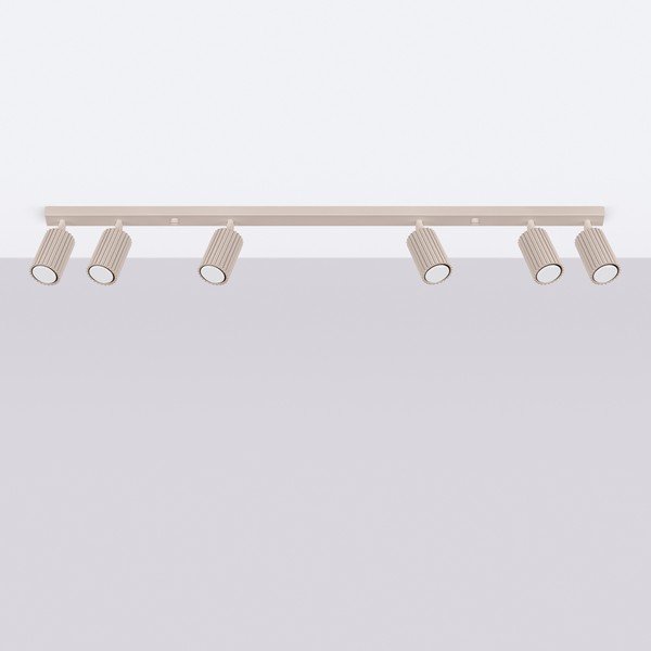 Sivorjavo kovinsko točkovno svetilo 6,5x117 cm Gleam – Sollux-image-4