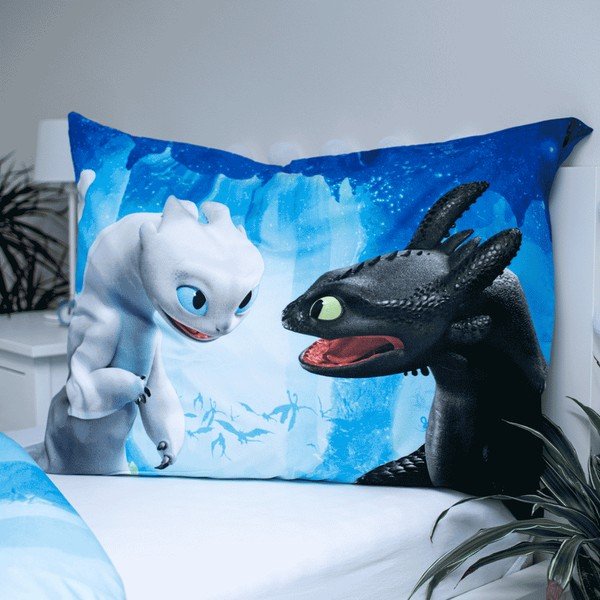 Otroška posteljnina iz mikrovlaken 140x200 cm How to Train Your Dragon – Jerry Fabrics-image-3