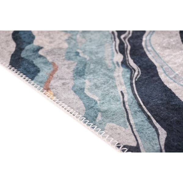 Rumena/modra pralna preproga 80x150 cm Colors of Joy – Vitaus-image-2