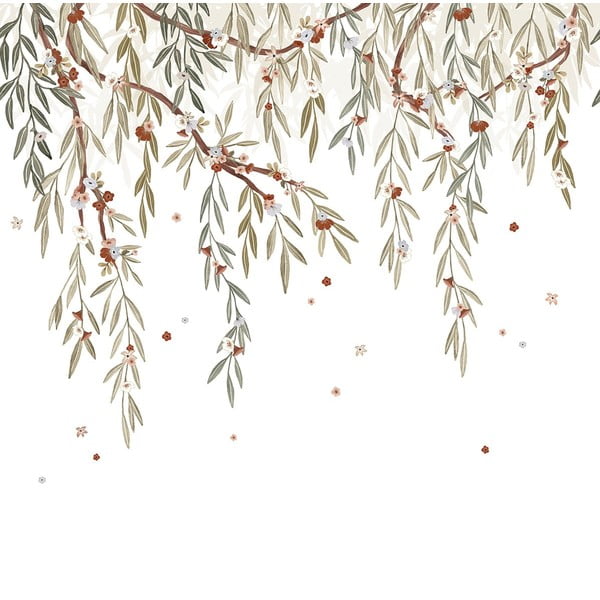 Otroška tapeta 200 cm x 248 cm Eucalyptus Blooming – Lilipinso