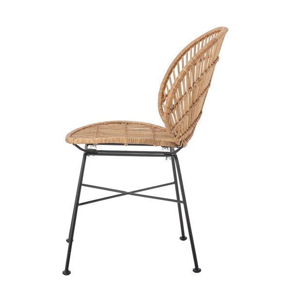 Jedilni stol iz ratana v naravni barvi Fiore – Bloomingville-image-2