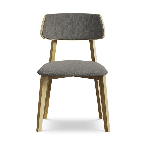 Siv jedilni stol iz masivnega lesa Niu – Makamii-image-1