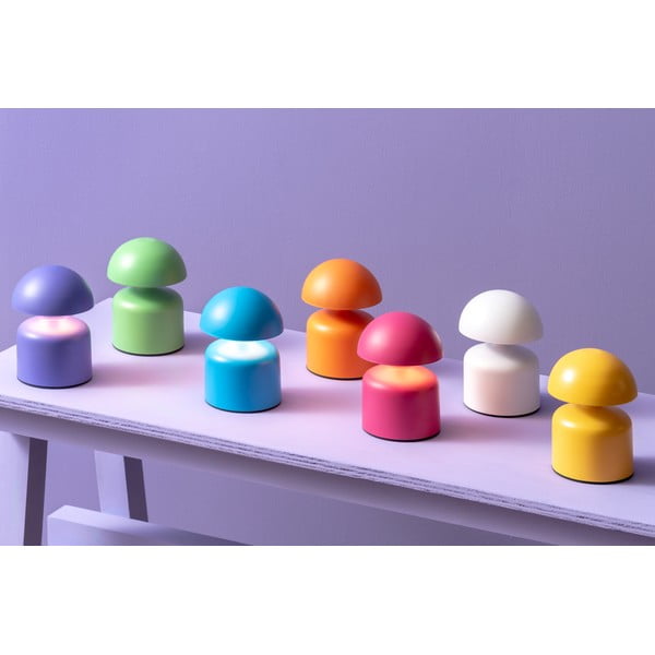 Modra namizna svetilka s kovinskim senčilom (višina 15 cm) Impetu – Leitmotiv-image-1