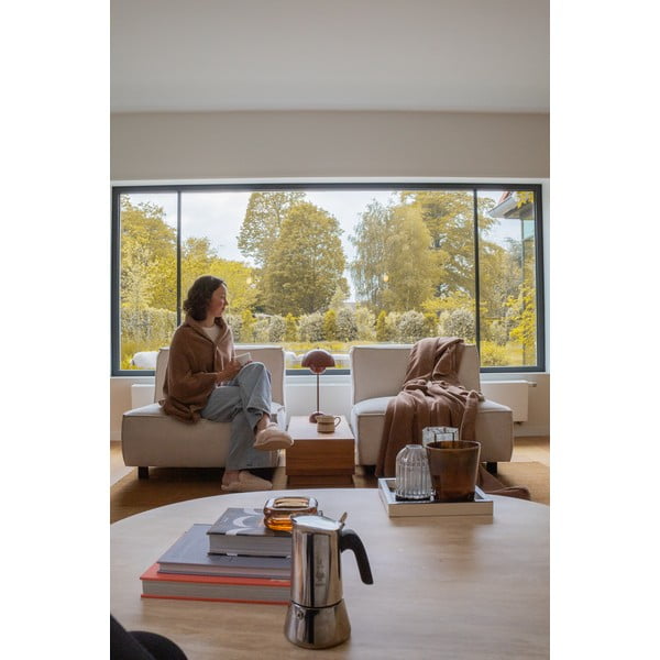 Rjava odeja iz mikropliša 150x200 cm Tomo – Tiseco Home Studio-image-3