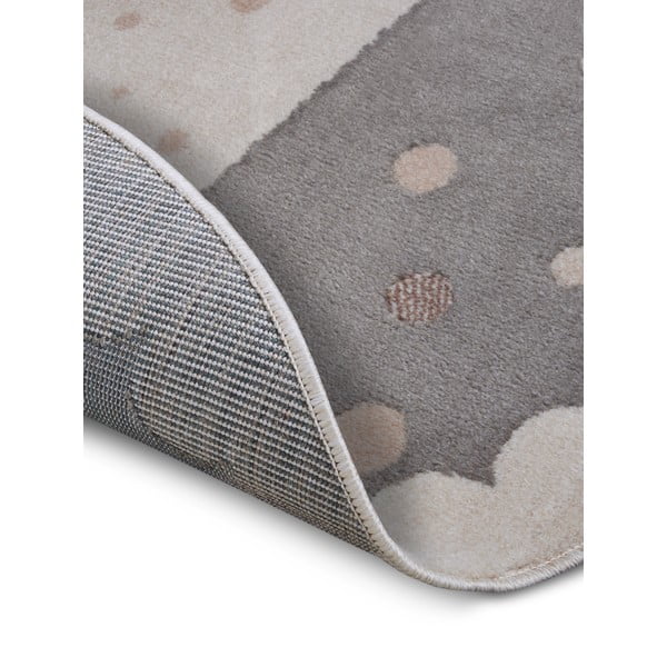 Siva otroška preproga ø 100 cm Crown – Hanse Home-image-3