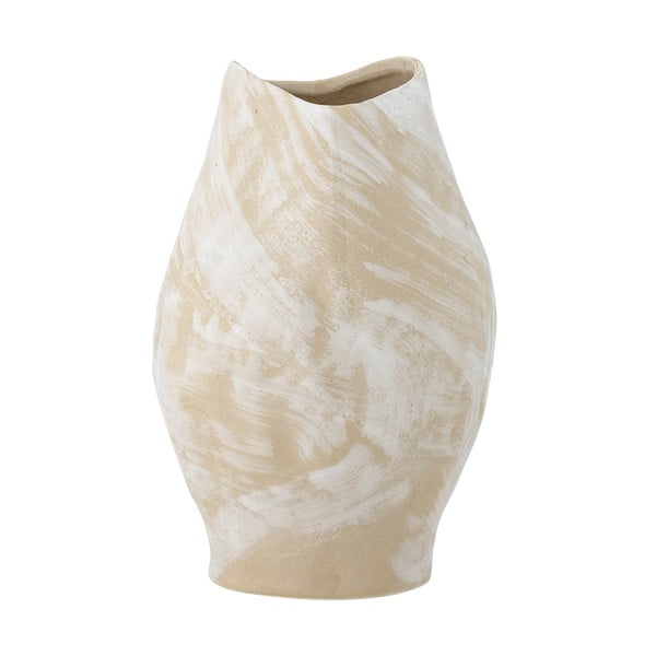 Bež lončena vaza (višina 31 cm) Obsa – Bloomingville