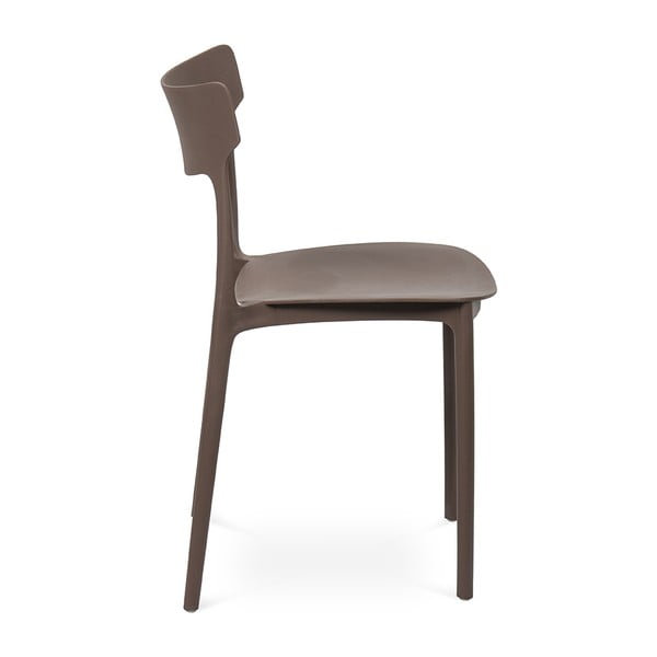 Rjav plastičen vrtni stol Biá – Bonami Essentials-image-4