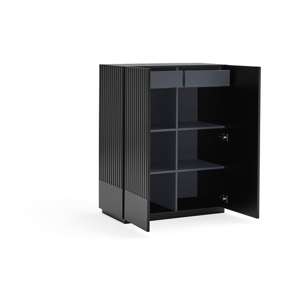 Črna komoda Teulat Doric, širina 92 cm-image-4