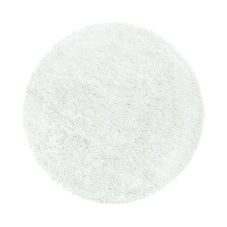 Bela okrogla preproga ø 160 cm Fluffy – Ayyildiz Carpets