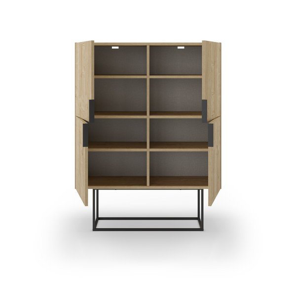 Omarica v hrastovem dekorju 100x130 cm Titan – Marckeric-image-3