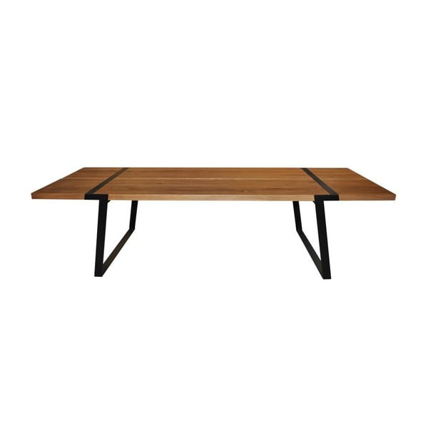 Jedilna miza Gigant Nature/črna, 290x100x74 cm