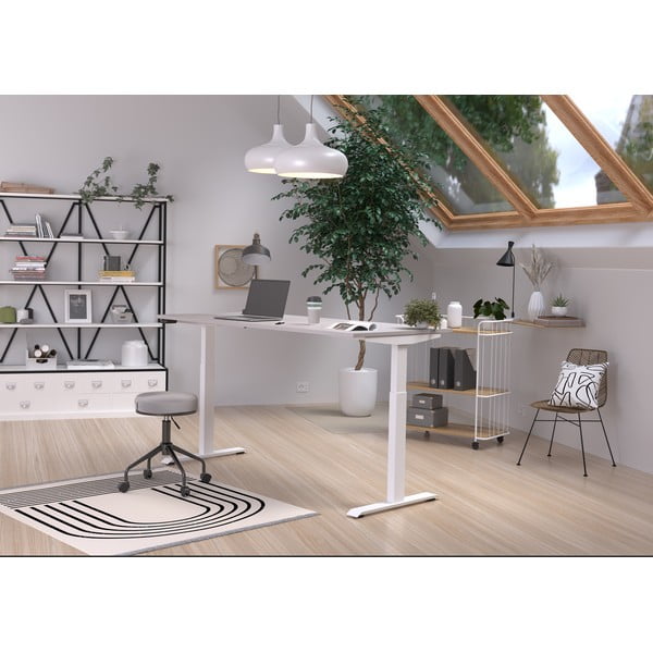 Delovna miza z električno nastavitvijo višine 80x180 cm Jet – Germania-image-1