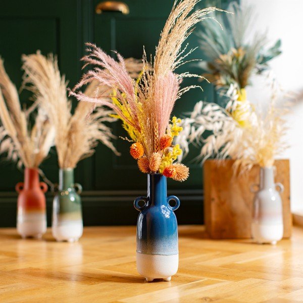 Modra vaza Sass & Belle Bohemian Home Mojave, višina 23 cm-image-1
