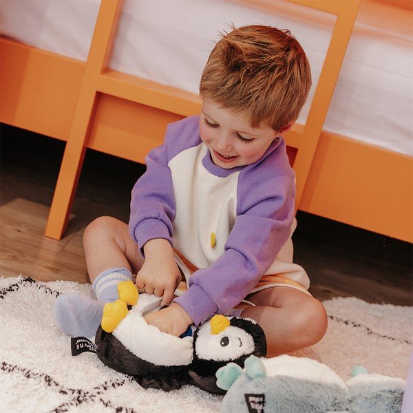 Plišaste igrače v kompletu 2 ks Ptipotos Iglou – Les Deglingos-image-1