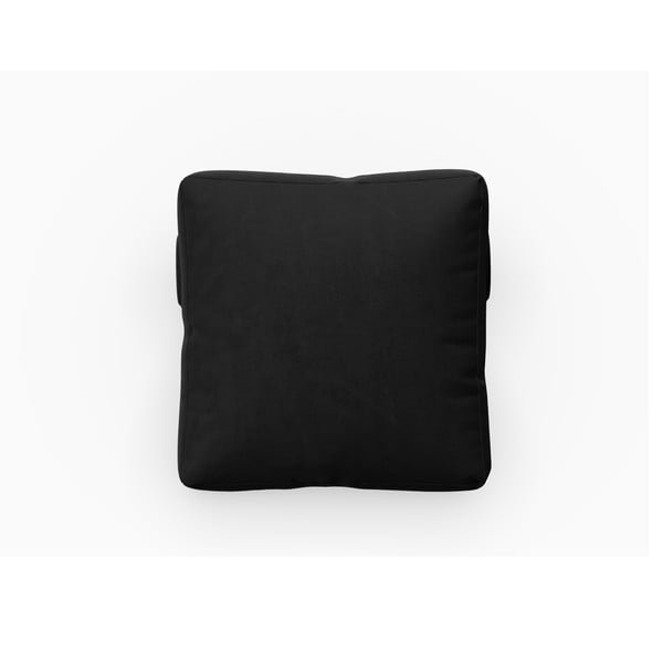 Črna žametna blazina za modularni kavč Rome Velvet - Cosmopolitan Design -image-1