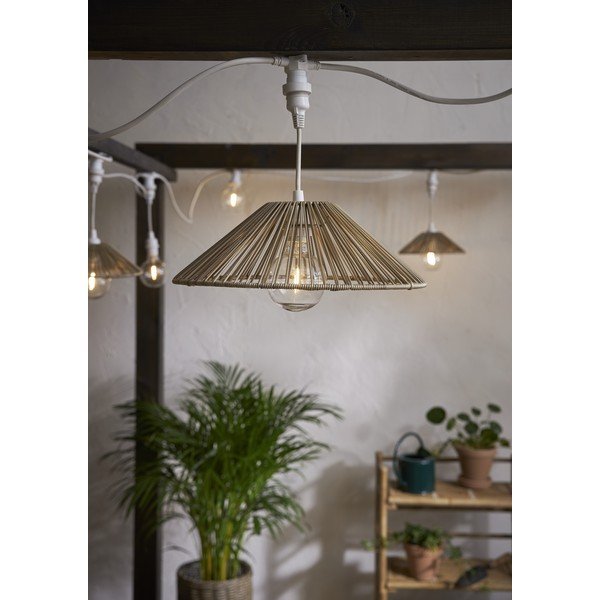 Bež senčilo ø 38 cm Vide – Star Trading-image-3