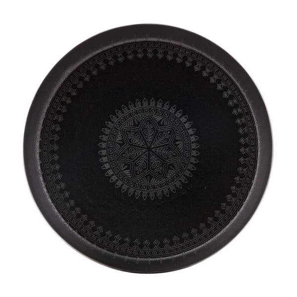 Črn okrasni pladenj BePureHome Waitress, ø 55 cm-image-1