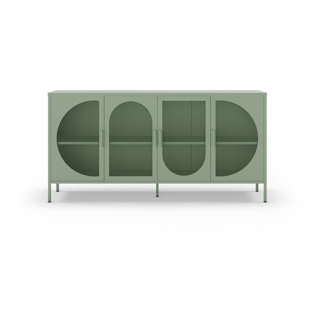 Mentolno zelena komoda 160x90 cm Tayra