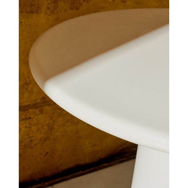 Betonska okrogla vrtna klubska mizica ø 65 cm Albanella – Kave Home-image-4