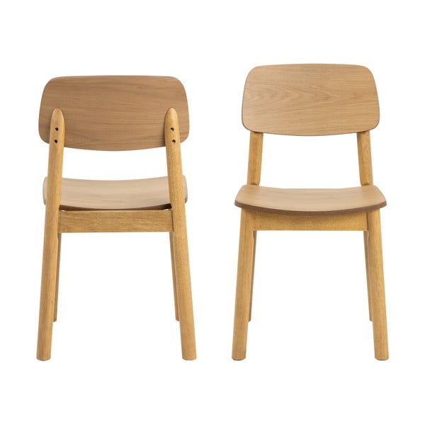 Jedilni stol v naravni barvi Barlow – Actona-image-2