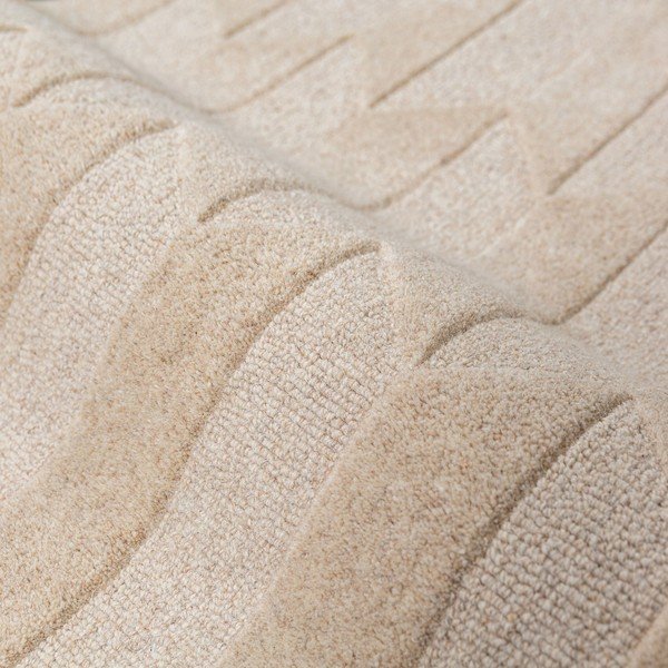 Zelena/v naravni barvi ročno tkana volnena preproga 120x170 cm Apex Border Wool – Flair Rugs-image-3