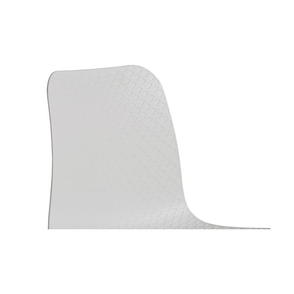 Komplet 4 belih jedilnih stolov Marckeric Keira-image-3