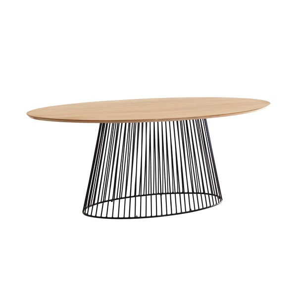 Jedilna miza s ploščo iz mangovega lesa Kave Home, 200 x 110 cm-image-4