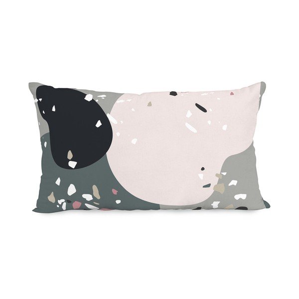 Komplet 2 bombažnih prevlek za vzglavnik Blanc Granit-image-2