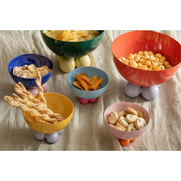 Svetlo modra železena skledica Double Funky – PT LIVING-image-1