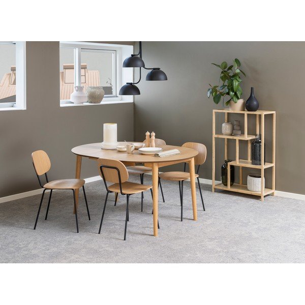 Bambusov regal v naravni barvi 77x114 cm Moso – Actona-image-1