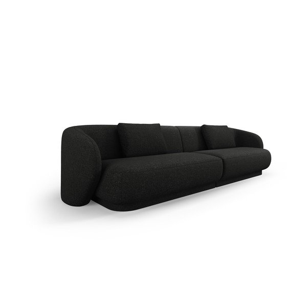 Črna sedežna garnitura 304 cm Camden – Cosmopolitan Design-image-2