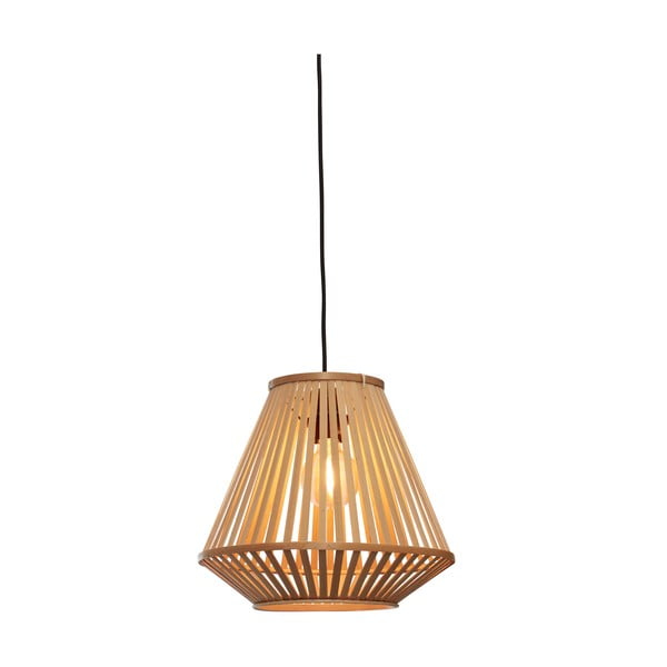 Viseča svetilka v naravni barvi z bambusovim senčnikom ø 30 cm Merapi – Good&Mojo