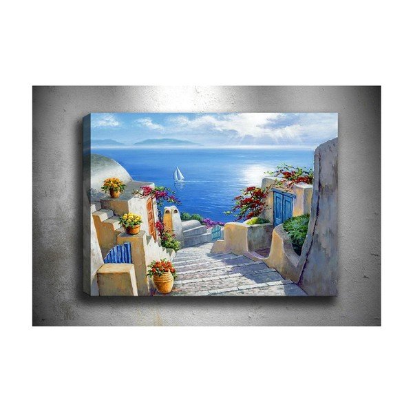 Slika Tablo Center Grški raj, 70 x 50 cm