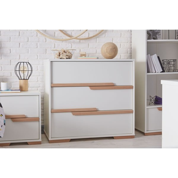 Bela otroška komoda s predali Pinio Snap-image-1
