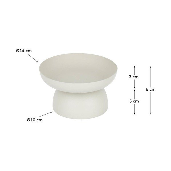 Kovinski dekorativni pladenj ø 14 cm Kaili – Kave Home-image-4