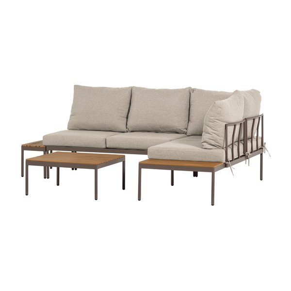 Bež vrtna garnitura za 4 osebe Zaro – WOOOD-image-3