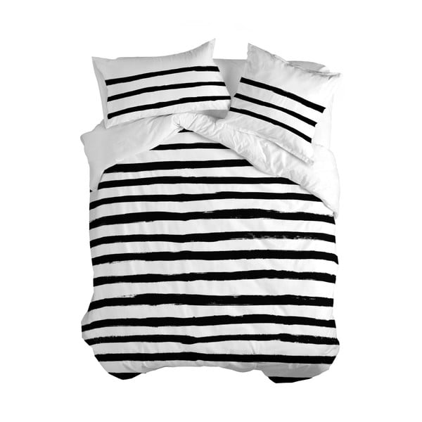 Bombažna prevleka za odejo Blanc Stripes, 200 x 200 cm