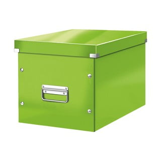 Zelena škatla za shranjevanje Leitz Click&Store, dolžina 36 cm