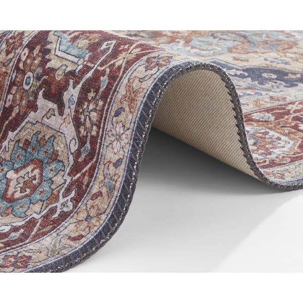 Temno modro-rdeča preproga Nouristan Sylla, 80 x 150 cm-image-4