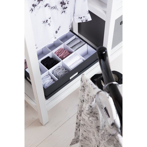 Temno siva škatla s predali Bigso Box of Sweden Jakob-image-1