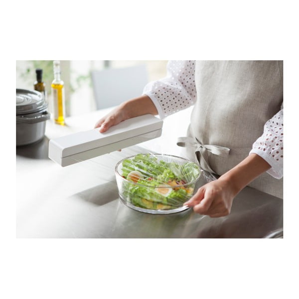 Belo magnetno držalo za kuhinjsko folijo YAMAZAKI Tower-image-1