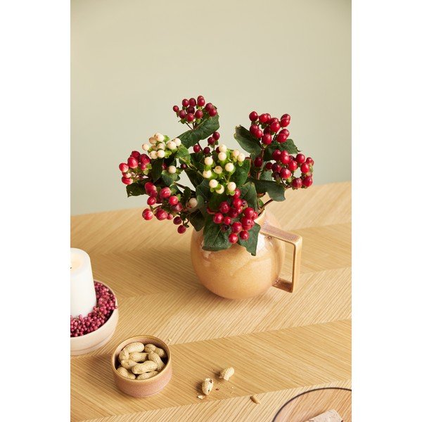 Jedilna miza v hrastovem dekorju 100x200 cm Herringbone – Hübsch-image-1